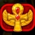 Ankh Symbol in Sun of Egypt